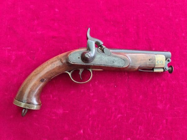 X X X  SOLD X X X Military officer's Pistol, Circa 1845. Ref 3288
